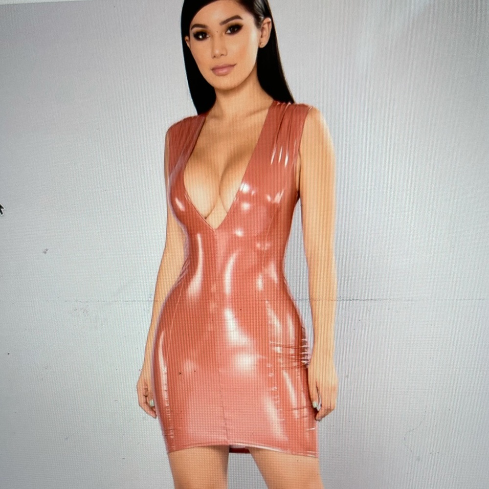 Fashion nova mauve color mini dress